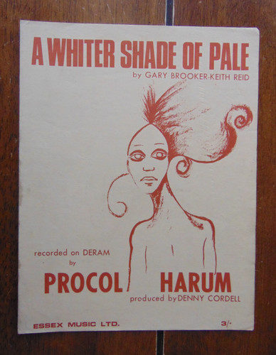 Whiter shade pale procol - whiter, of