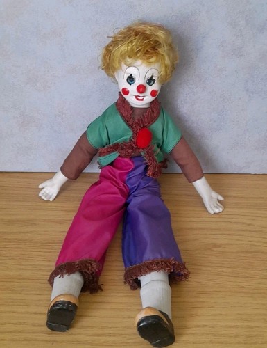 Musical clown doll fine - clown,