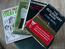 Bundled Joblot of Cricket Related Books All In Good Used Condition