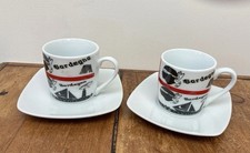 Espresso Cups and Saucers Set