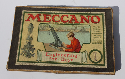 Vintage original meccano set - vintage,