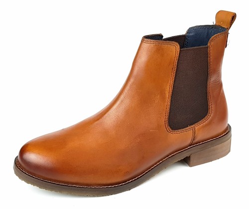 Womens ankle chelsea boots - ankle, tan