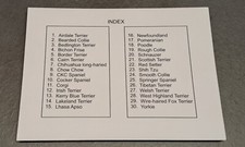 Dog Grooming Guide Cards: 30