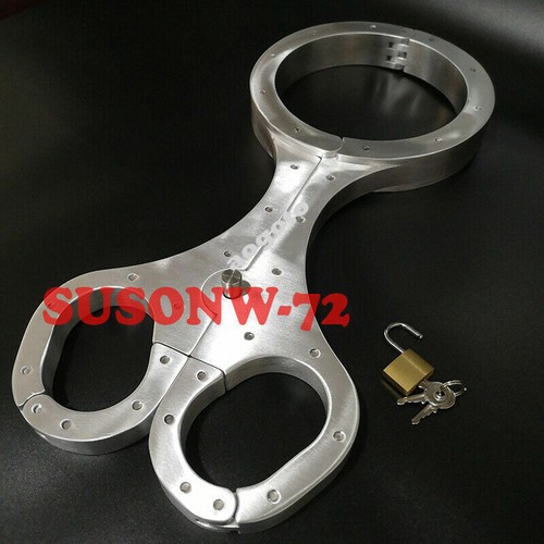 Heavy metal shackle collar - heavy,