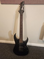 Ibanez RG 7 String HH Black  Electric Guitar With Case ( Read Description)