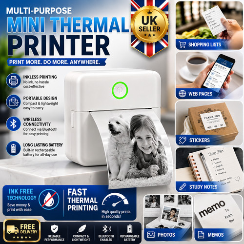 Mini thermal printer pocket - thermal,
