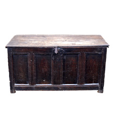Antique Coffer Oak 17th