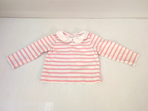 Jacadi pink striped girl's