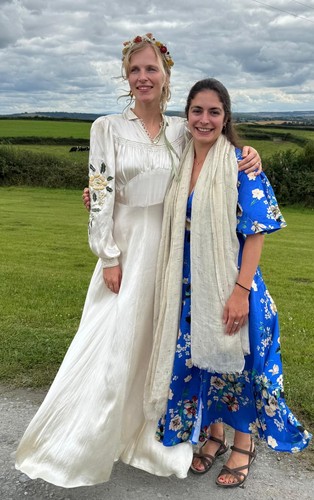 Vintage 1930s satin wedding - vintage,