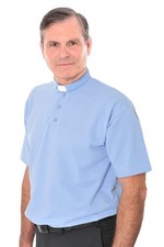 Mens Clerical Polo Shirt -