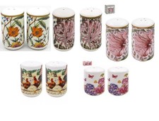 Selection of Ceramic Salt and Pepper Shakers Different Designs.