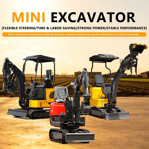 Mini excavator with - mini,