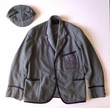 UC & HRC 1933 Henley Regatta Boat Club Blazer, Size 40 & Club Cap Size 7 1/8