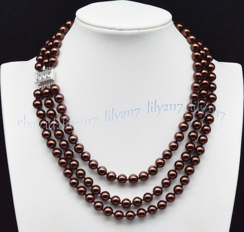 Lots rows genuine 8mm round - lots,
