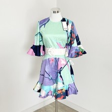 Leo Lin Illusory Mini Dress
