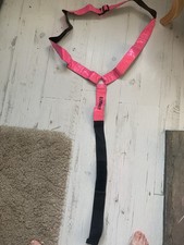 Equisafety Pink hi viz Neckband - One Size Adjustsable