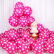 12 Inch Polka Dot Balloons –