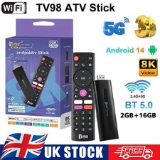 Android 14.0 TV98 TV Stick 8K