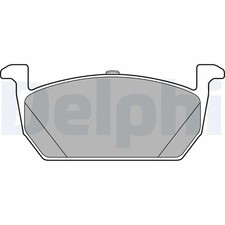 FRONT BRAKE PAD SET DISC BRAKE