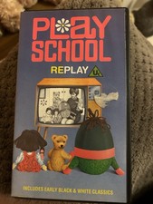 PLAYSCHOOL REPLAY - BBC VHS VIDEO - CHILDRENS / VINTAGE / PLAY SCHOOL
