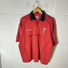 Vintage Wales Rugby Shirt Mens