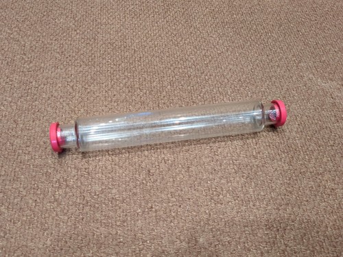 Vintage pyrex j hollow - j, a