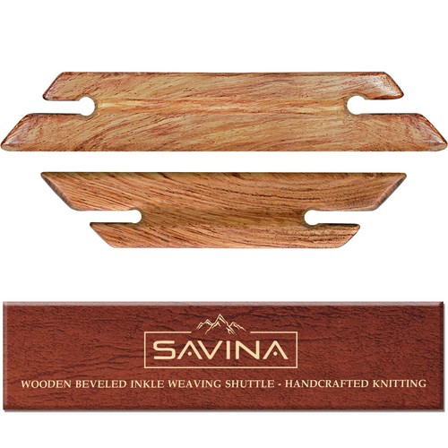 Savina small wooden beveled - small,