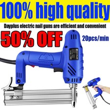ELECTRIC NAIL GUN STAPLE NAIL GUN 2in1 ELECTRIC RECHARGEABLE TRACK PINS STAPLER