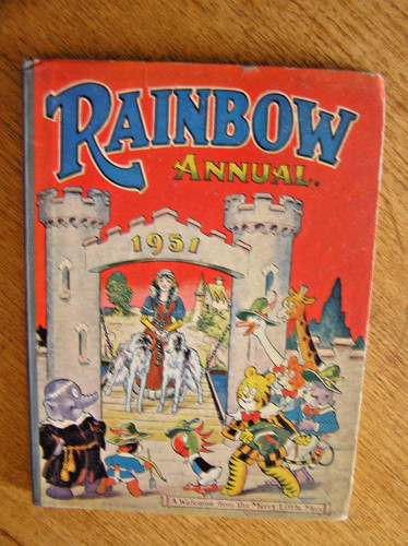 1951 rainbow annual - rainbow, vintage