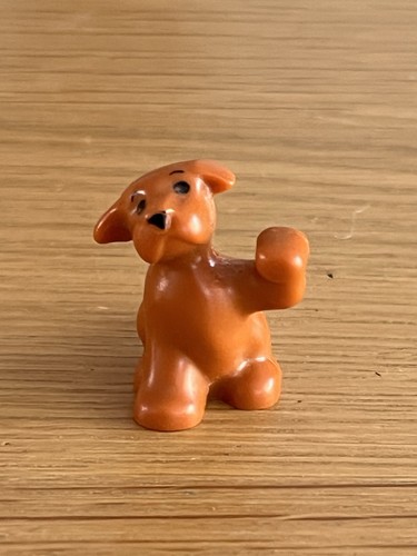 Tiny dog plastic - dog, ornament