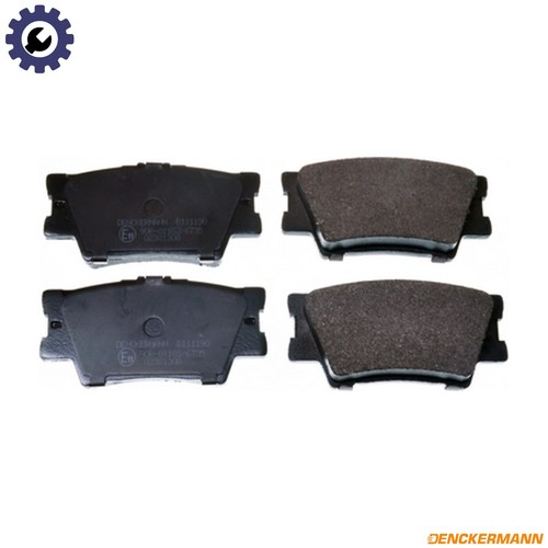 Brake pad set - set, disc