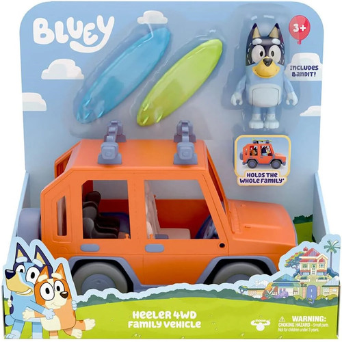 Bluey 4wd family vehicle - vehicle, toy
