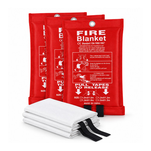 Fire blanket 1m emergency - fire,
