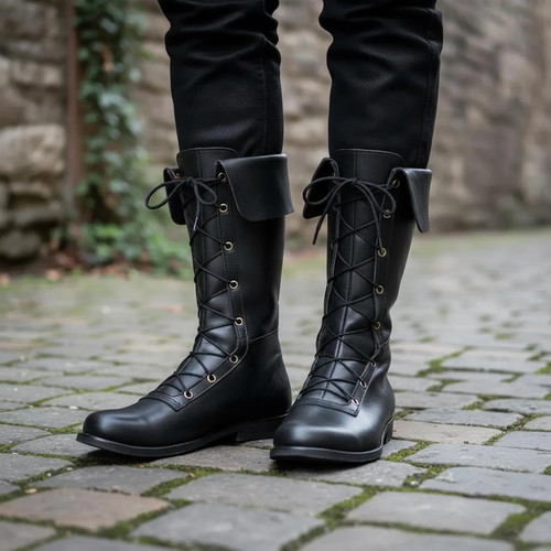 Handcrafted men black - men's,