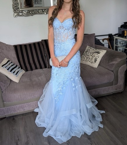 Beautiful baby blue prom - beautiful, dress