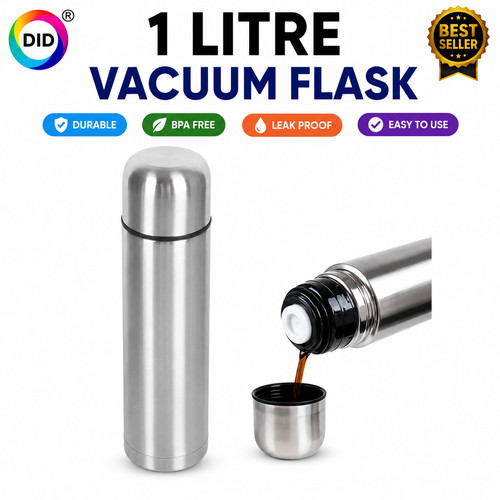 Litre stainless steel vacuum - litre,