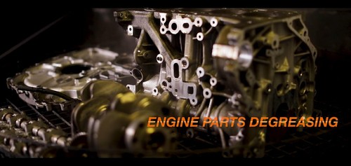 Engine parts degreasing bmw - parts,