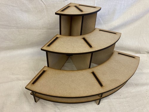Corner tier display stand - corner,
