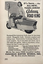 1957 Cushman Husky Road King