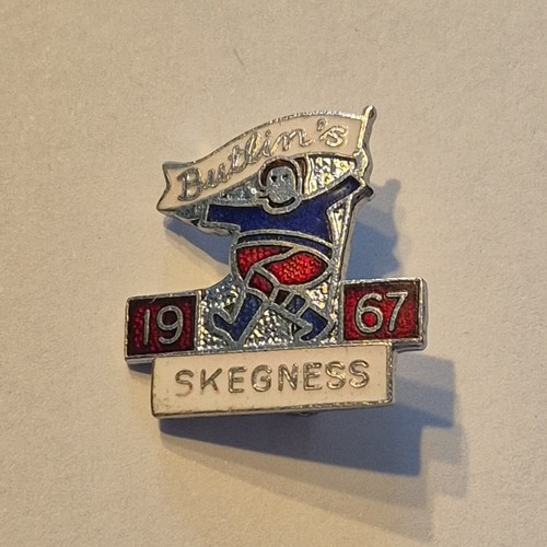 Butlins skegness 1967 enamel - skegness,