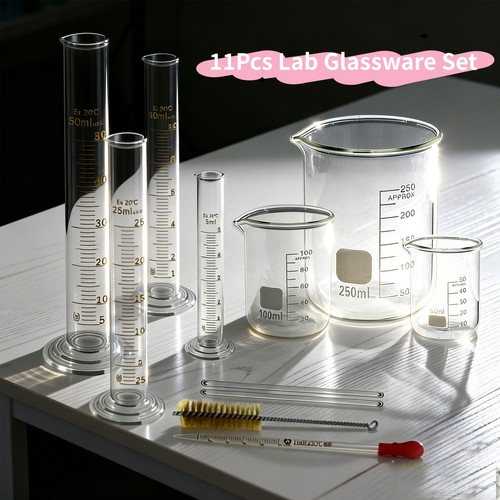 Set laboratory glassware - set, of