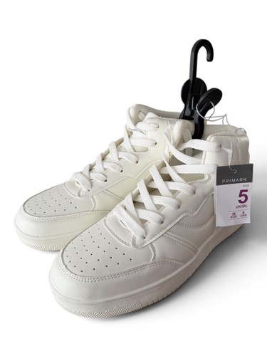 Primark white high top - white,