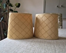 Pair Laura Ashley Gold Raw