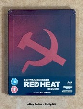 RED HEAT - UK EXCLUSIVE 4K UHD + BLU RAY STEELBOOK - NEW & SEALED