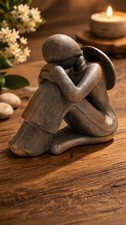 HEAVY BRONZE STYLE FIGURINE