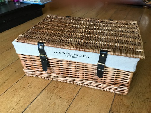 Wine society branded wicker - society,