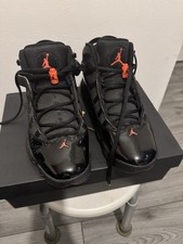 Nike Air Jordan 6 Rings Black Infrared UK 7 – With Box, Good Condition
