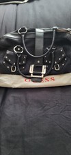 Vintage Guess Handbag. Black. Good Condition.  Medium Size, with dustbag.