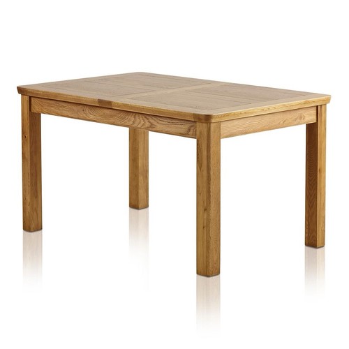 Solid oak extendable dining - extendable,