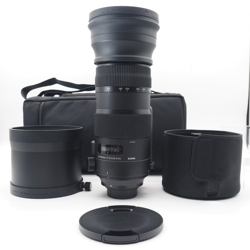 Sigma 150 600mm 3 - f/5-6.3, dg